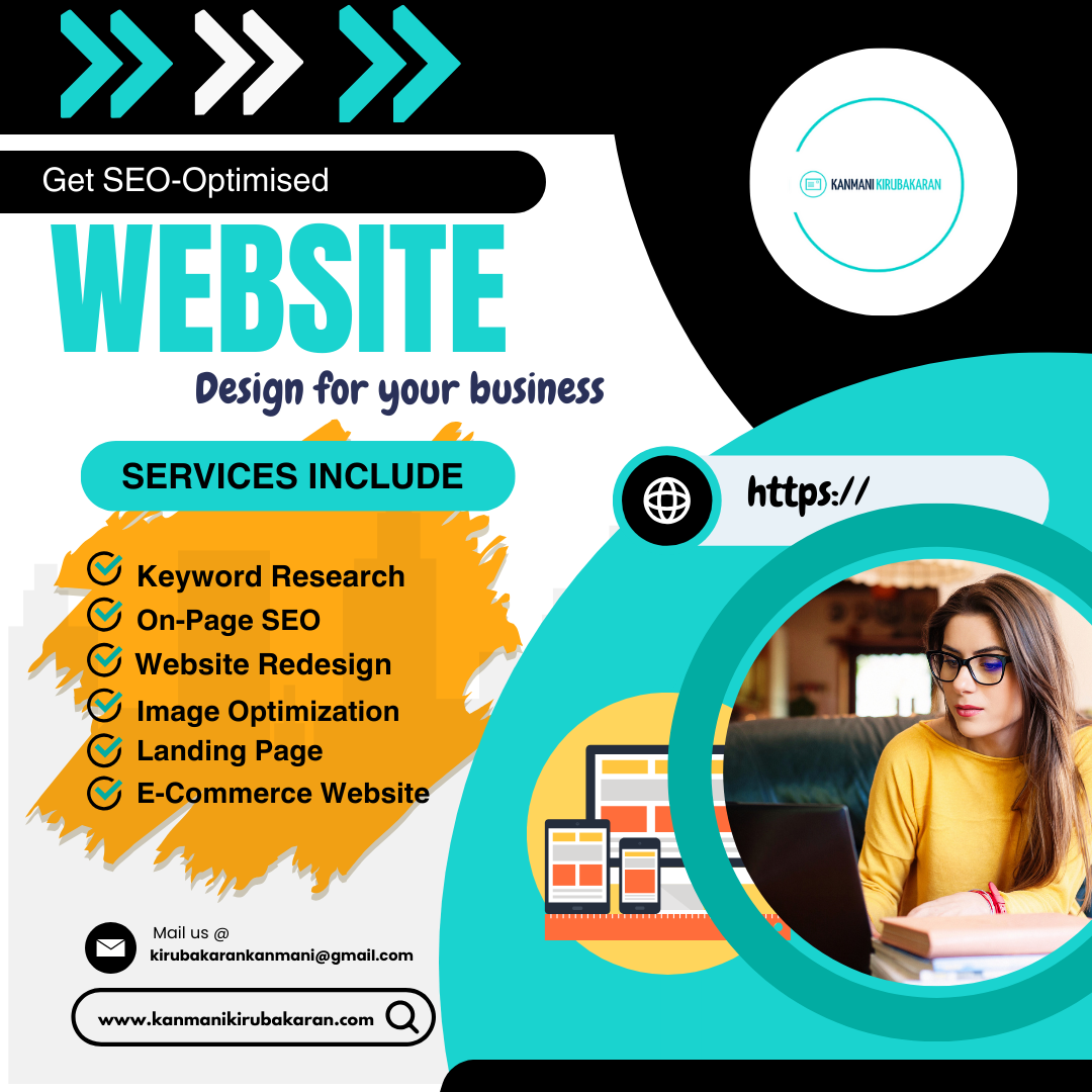 Kanmani Kirubakaran web design services